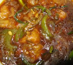 Spicy chilli mushroom